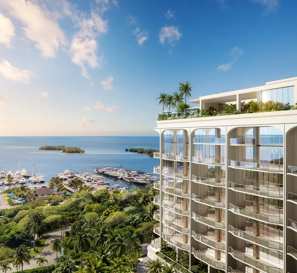 Raffles Residences Coconut Grove: 35 Waterfront Homes From $4.5M on Bayshore’s Last Great Site